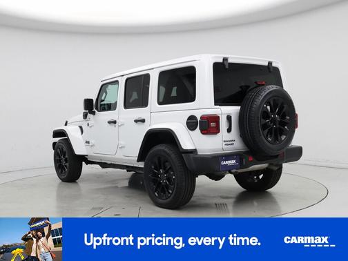 White 2025 Jeep Wrangler 4xe Sahara