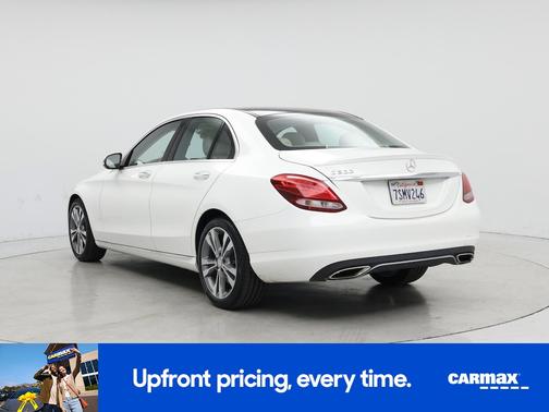White 2016 Mercedes-Benz C-Class