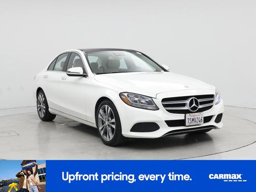 White 2016 Mercedes-Benz C-Class