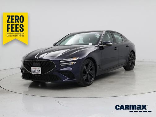 Blue 2023 Genesis G70 2.0T