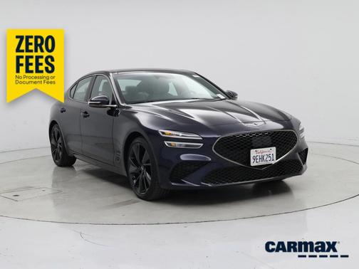 Blue 2023 Genesis G70 2.0T