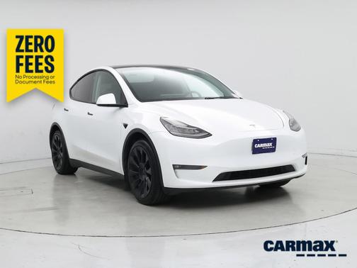 White 2022 Tesla Model Y Long Range