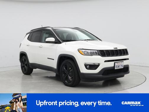 White 2021 Jeep Compass Latitude