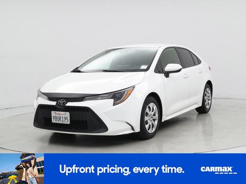 White 2022 Toyota Corolla LE