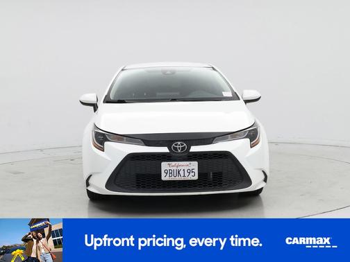 White 2022 Toyota Corolla LE