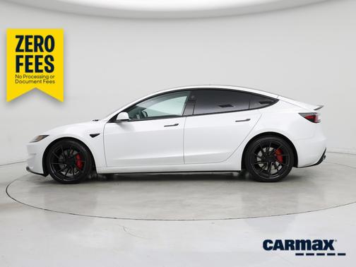 White 2024 Tesla Model 3 Performance