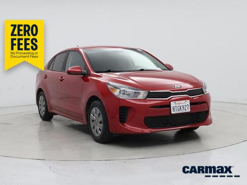 Red 2020 Kia Rio S