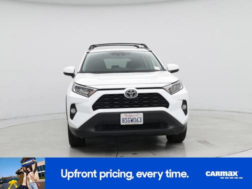 White 2020 Toyota RAV4 XLE Premium