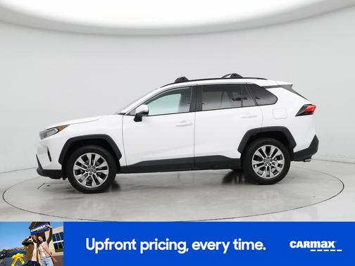 White 2020 Toyota RAV4 XLE Premium