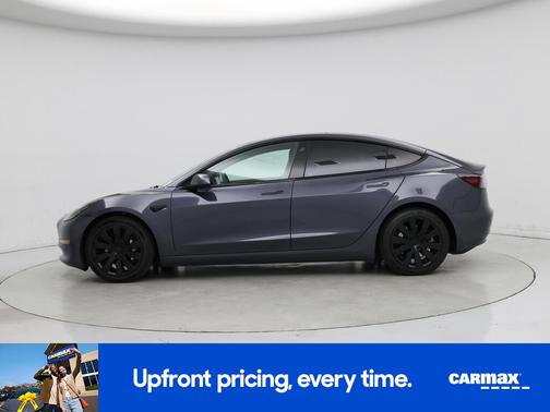 Gray 2021 Tesla Model 3 Long Range