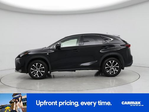 Black 2015 Lexus NX 200t F-Sport
