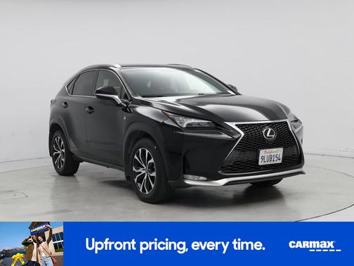 Black 2015 Lexus NX 200t F-Sport
