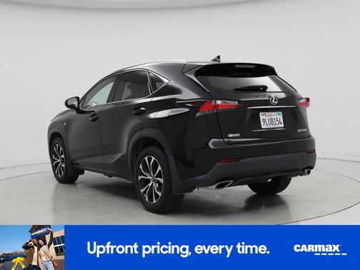 Black 2015 Lexus NX 200t F-Sport