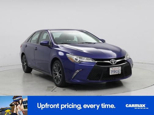 Blue 2015 Toyota Camry XSE