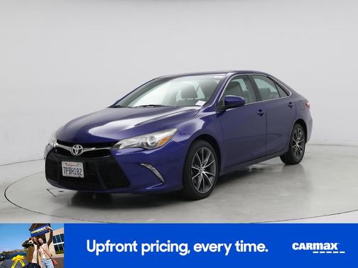 Blue 2015 Toyota Camry XSE