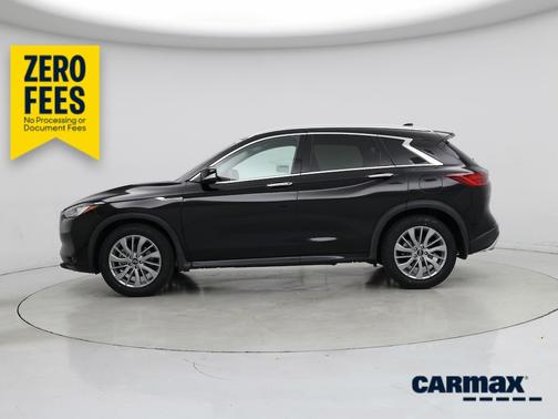 Black 2023 INFINITI QX50 Luxe