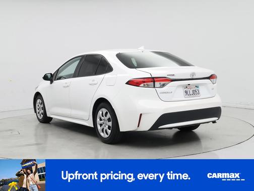 White 2022 Toyota Corolla LE