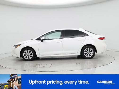 White 2022 Toyota Corolla LE
