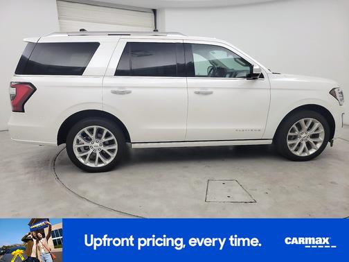 White 2019 Ford Expedition Platinum