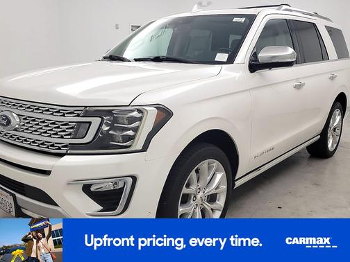 White 2019 Ford Expedition Platinum