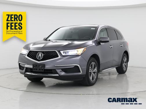 Gray 2017 Acura MDX