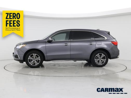 Gray 2017 Acura MDX
