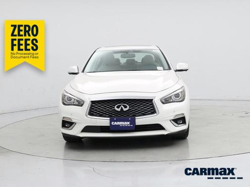 White 2022 INFINITI Q50 Luxe