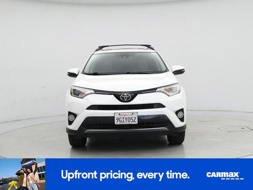 White 2018 Toyota RAV4 XLE