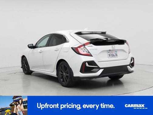 White 2020 Honda Civic EX-L