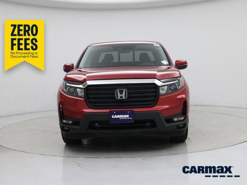 Red 2023 Honda Ridgeline RTL