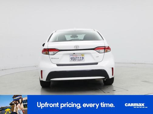 White 2022 Toyota Corolla LE