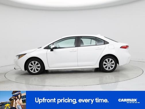White 2022 Toyota Corolla LE