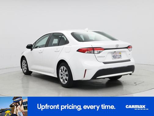 White 2022 Toyota Corolla LE