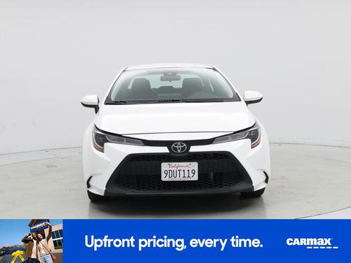 White 2022 Toyota Corolla LE