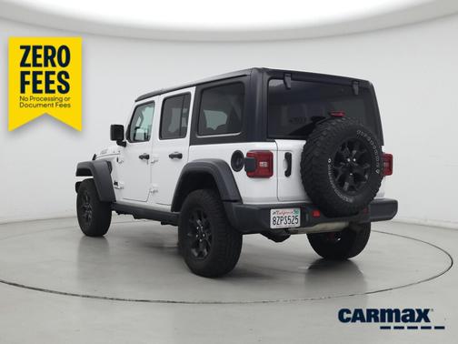 White 2021 Jeep Wrangler Unlimited Willys