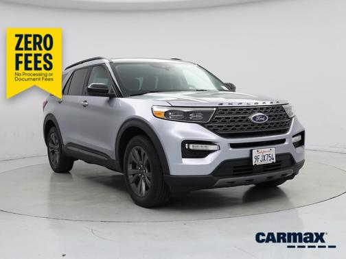 Gray 2023 Ford Explorer XLT