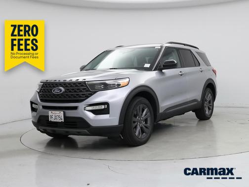 Gray 2023 Ford Explorer XLT