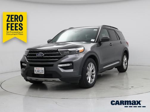 Gray 2020 Ford Explorer XLT