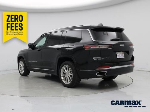 Black 2021 Jeep Grand Cherokee L Summit