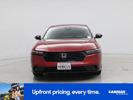 Burgundy 2024 Honda Accord Hybrid Sport
