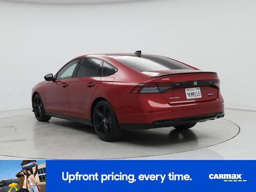 Burgundy 2024 Honda Accord Hybrid Sport