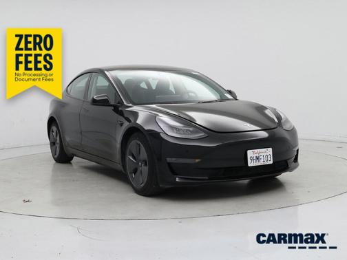 Black 2023 Tesla Model 3