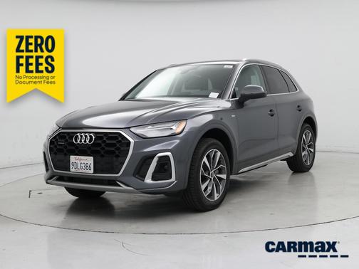 Gray 2023 Audi Q5 S-Line Premium