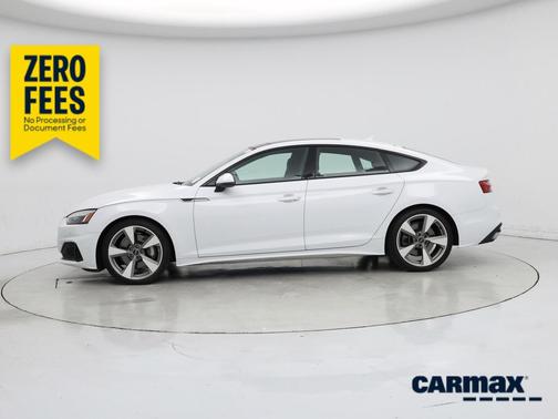 White 2020 Audi A5 Premium