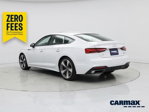 White 2020 Audi A5 Premium