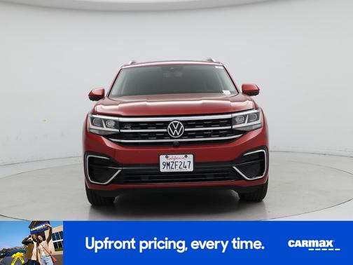 Red 2022 Volkswagen Atlas SEL Premium R-Line