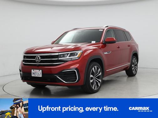 Red 2022 Volkswagen Atlas SEL Premium R-Line
