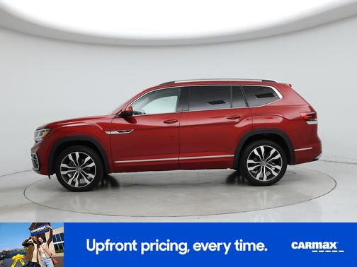 Red 2022 Volkswagen Atlas SEL Premium R-Line