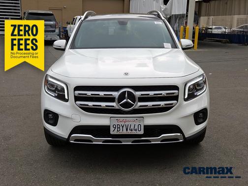 White 2022 Mercedes-Benz GLB 250