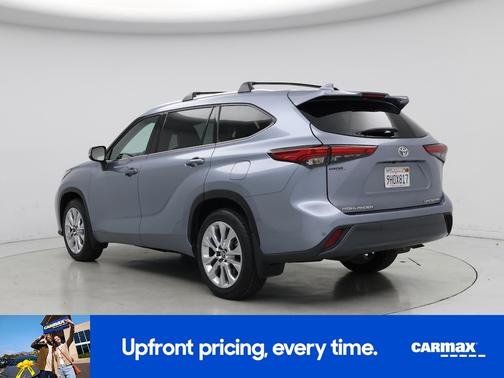 Blue 2023 Toyota Highlander Limited